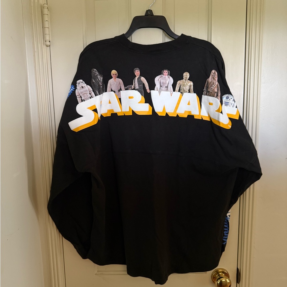 Star Wars Spirit Jersey VTG Action Figures Long Sleeve XL - Picture 5 of 13
